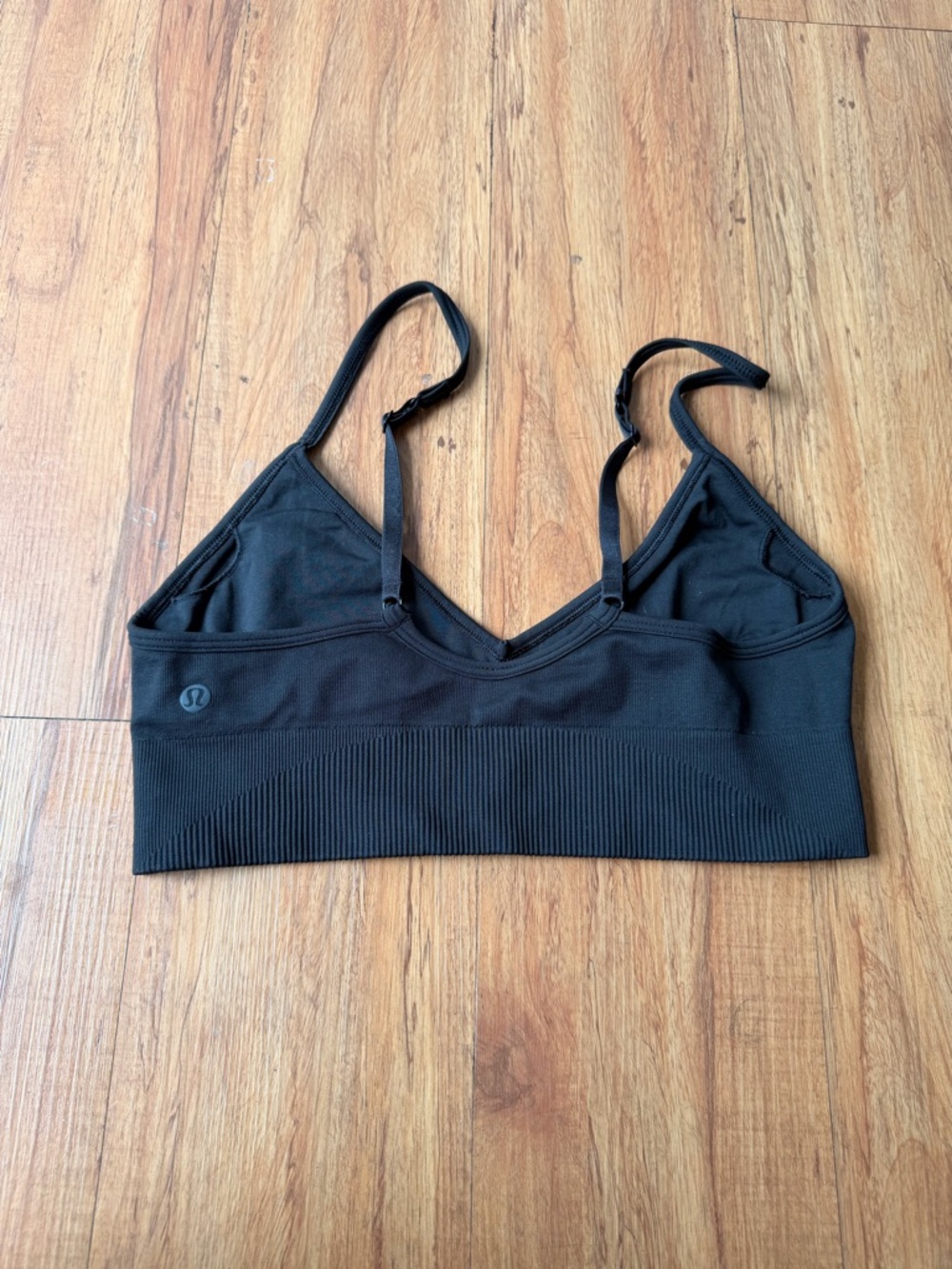lululemon athletica Black Lightweight Adjustable-Strap Sports Bra